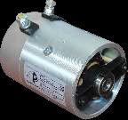 3 kW 12 V 3500 rpm electric motor with fan
